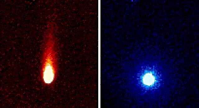 Kometen ISON sprider ut koldioxid och damm