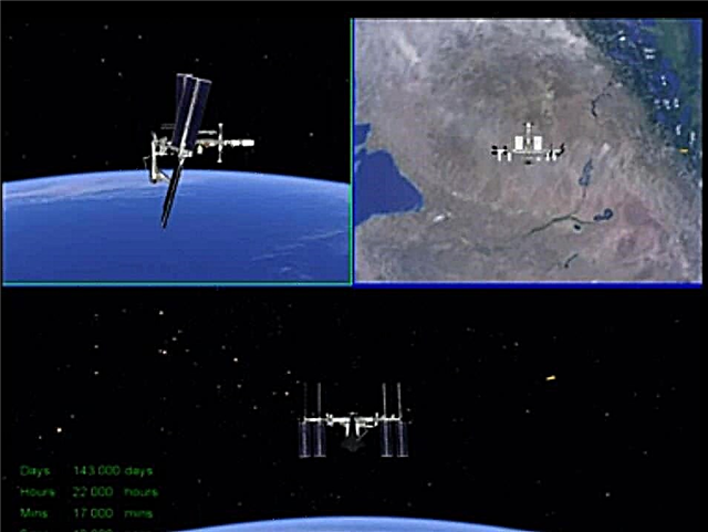 Ultimate ISS + Shuttle + Earth Photo Op Prichádza 23. mája od Sojuza a Paola Nespoliho