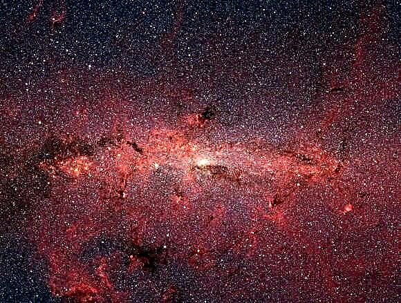 Astronomer kunngjør First Newborn Stars på Melkeveiens kjerne