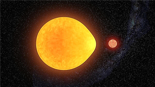 Foi encontrada uma estrela que pulsa, mas apenas de um lado