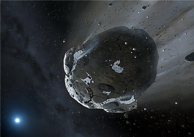 Resti di Wet Asteroid trovati nella vecchia stella che avrebbe potuto ospitare pianeti abitabili