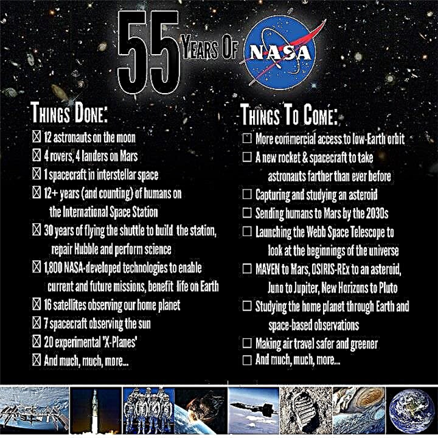 55 éves NASA