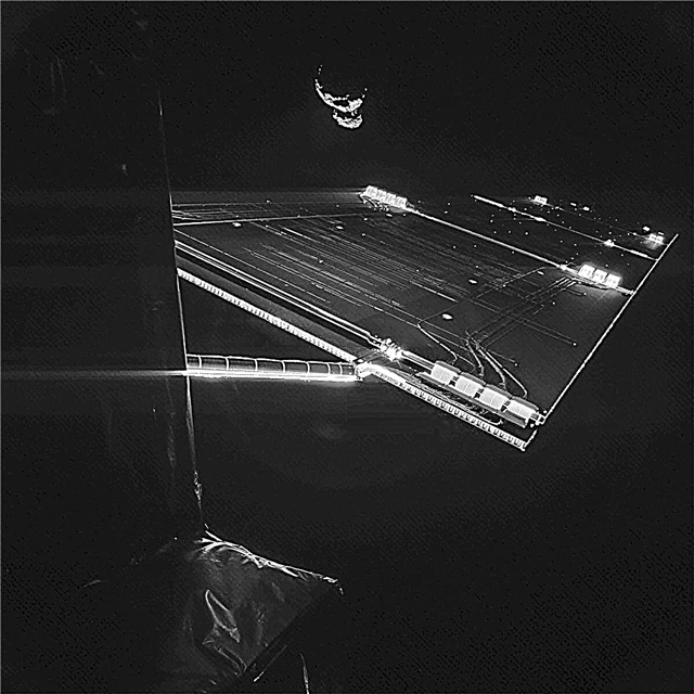Philae užfiksuoja kosminį selfį