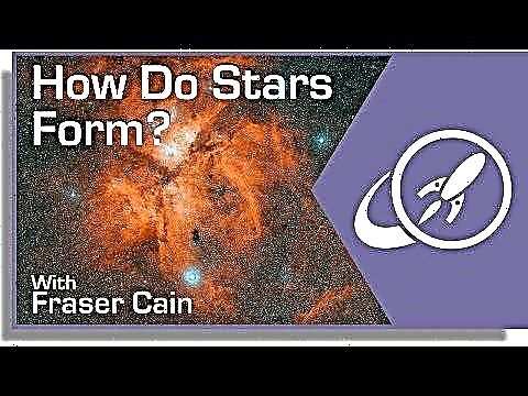 Wie bildet sich ein Stern?