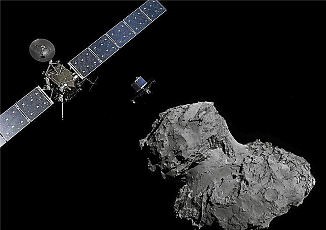 Rosetta-kuvissa näkyy komeetan muuttuva pinta lähikuva