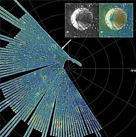 Las imágenes de radar revelan toneladas de agua probables en los polos lunares