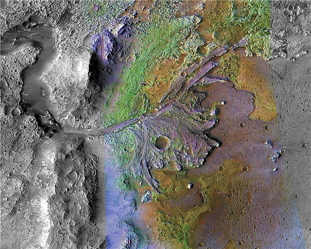هذا هو المكان الذي يتجه إليه Mars 2020 Rover. من هذه الصورة ، أعتقد أنه يمكنك تخمين السبب