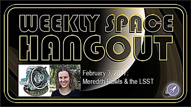 Hangout spatial hebdomadaire - 3 février 2017: Meredith Rawls et le LSST