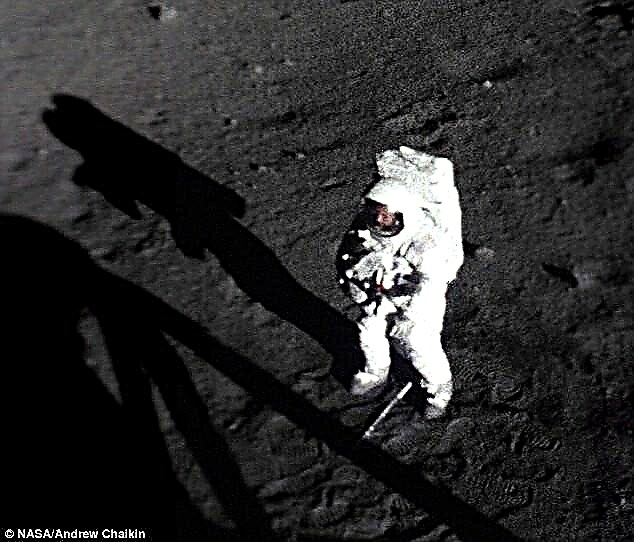 Noticia sobre Neil Armstrong se desliza sobre una cebolla