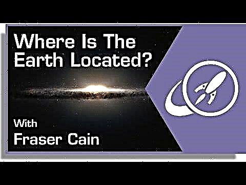 Wo befindet sich die Erde?