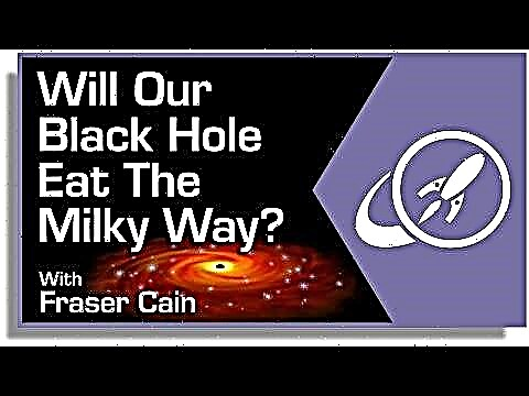 Zal ons zwarte gat de Melkweg opeten?