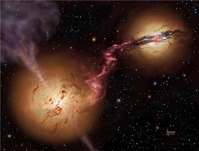 Malah Galaksi Awal Mempunyai Lubang Hitam Supermasif