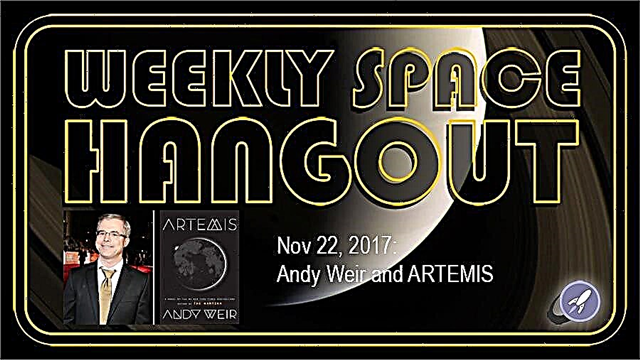 Hangout semanal sobre espaço - 22 de novembro de 2017: Andy Weir e ARTEMIS