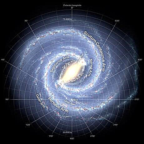 Kaart van de Melkweg