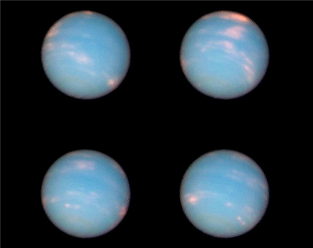 Les nouvelles vues d'Hubble sur Neptune