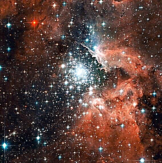 El Hubble captura estrellas sorprendentemente inquietas en movimiento