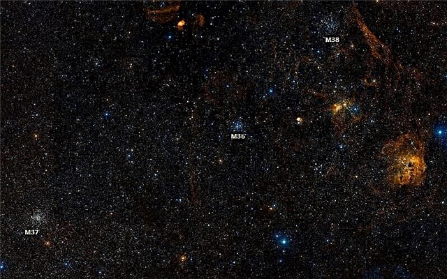 Messier 36 - El grupo de molinetes