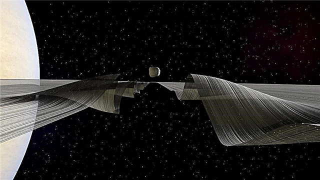 Nova visualização de ondas nos anéis de Saturno coloca você na brecha de Keeler