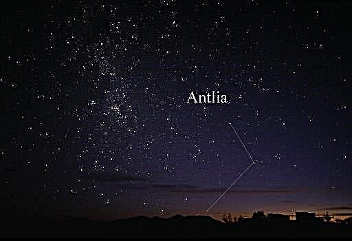 A constelação de Antlia