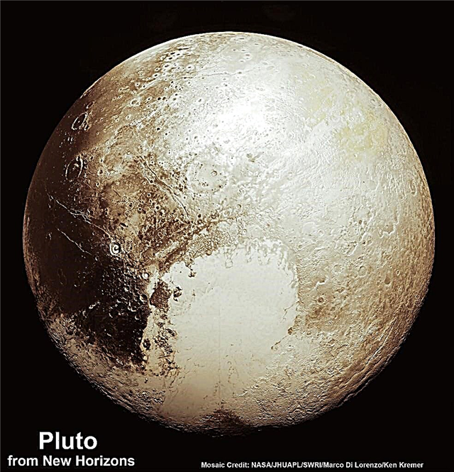 Il mosaico globale del Plutone dalle nuove immagini ad alta risoluzione rivela stupefacente diversità e complessità