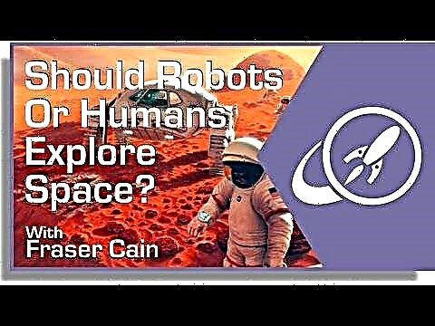 האם רובוטים או בני אדם צריכים לחקור את החלל?