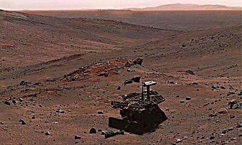 Mars Rover Spirit prežívajúci pri nízkoenergetickej strave