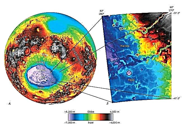 Nuevos mapas de Marte muestran evidencia de antiguos lagos