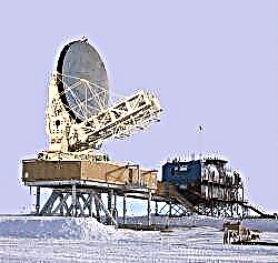 El telescopio del Polo Sur ve la primera luz