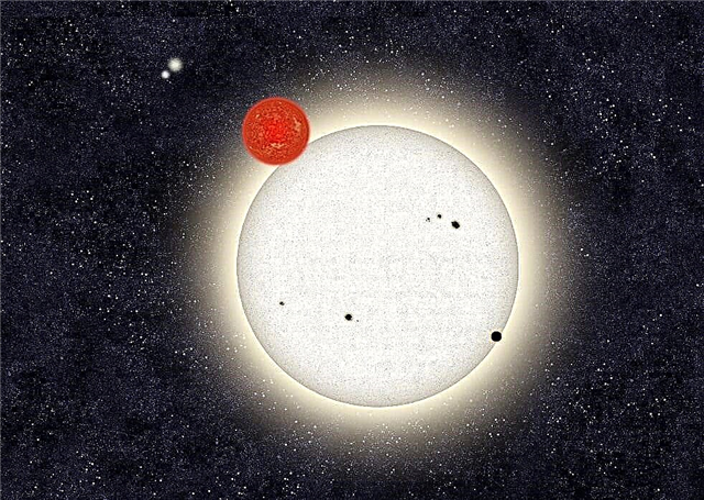 العثور على كوكب المواطن في نظام أربع نجوم