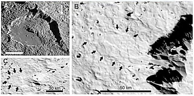 الانهيارات الجليدية الضخمة على Iapetus