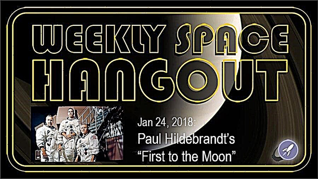 Hangout Space Weekly - 24 มกราคม 2018: "First to the Moon" ของ Paul Hildebrandt - นิตยสารอวกาศ