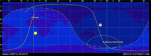 سبيس إكس تطلق 64 قمرًا صناعيًا ، بما في ذلك العاكس المداري