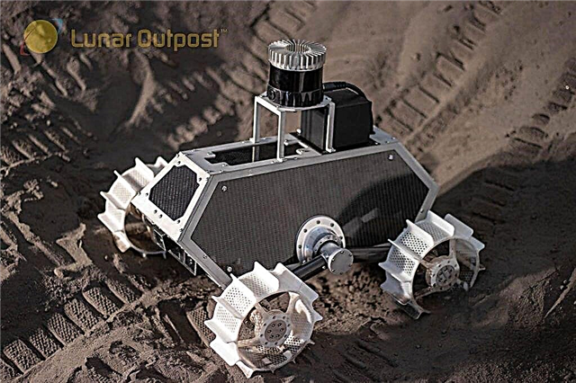 Lunar Outpost Viser deres nye Rover, der vil gennemgå månen, søger efter ressourcer