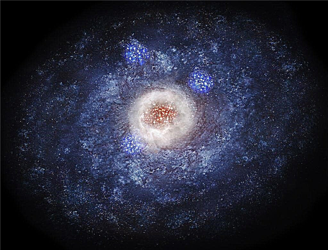 تتضخم المجرات بسبب العمل المتفجر للنجوم الجديدة