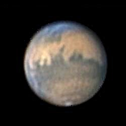 Marte estará más cerca el 29/30 de octubre