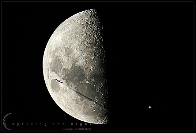 Bức ảnh may mắn nhất từng có: Mặt trăng, Sao Mộc ... và hơn thế nữa