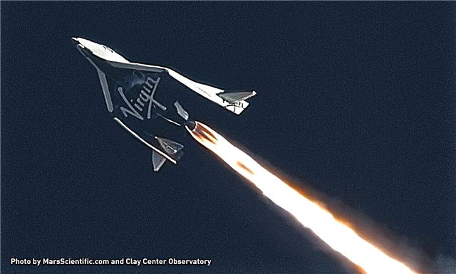 SpaceShipTwo jde nadzvukový ve třetím raketovém testu