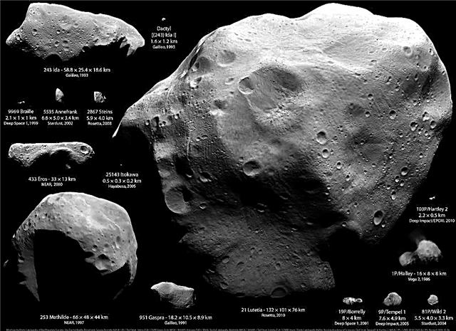 Od čega su napravljeni asteroidi?