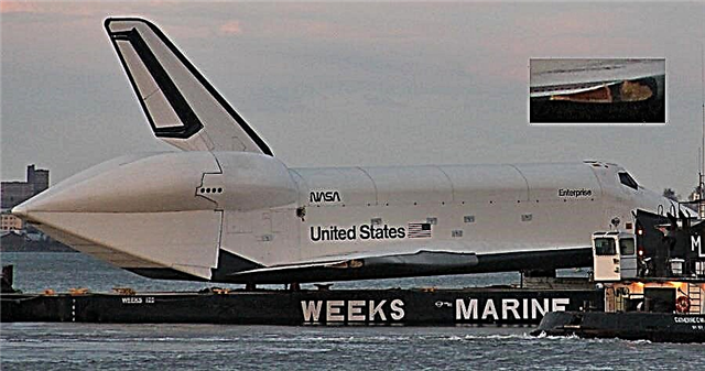 Popravilo Space Shuttle Enterprise je postavilo Sail na finalno plovbo