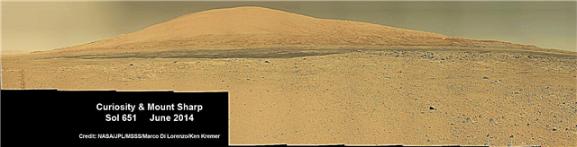 Curiosity запечатлел потрясающую панораму новой горы Sharp «На ходу»