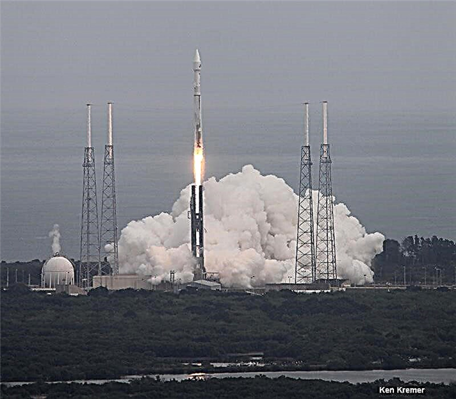 Orbital Sciences väljer ULA: s Atlas V för att starta Next Cygnus Cargo Ship to Station