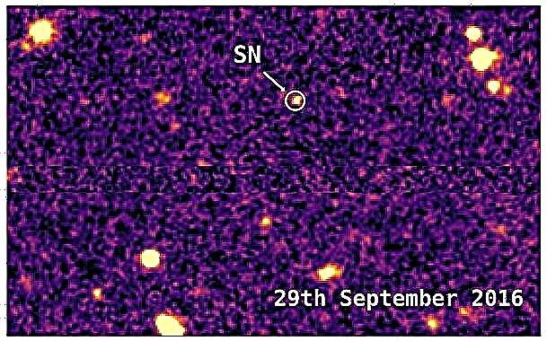 天文学者はこれまでで最も遠い超新星を見つけます：105億光年離れています