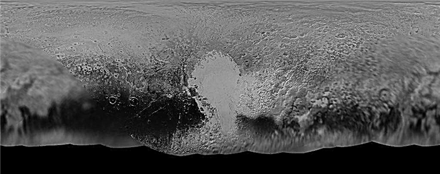 Các nhà khoa học lắp ráp bản đồ toàn cầu tươi của sao Diêm Vương bao gồm những hình ảnh bay bổng sắc nét nhất