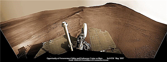 Oportunidade atinge o precipício do 'Vale da Perseverança' - Antigo barranco esculpido em fluido em Marte