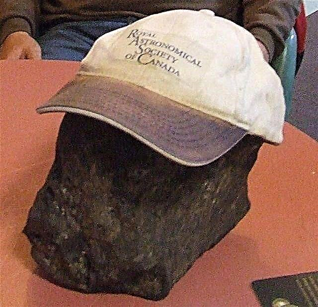 Meteorito del tamaño de una cabeza encontrado en una bola de fuego canadiense