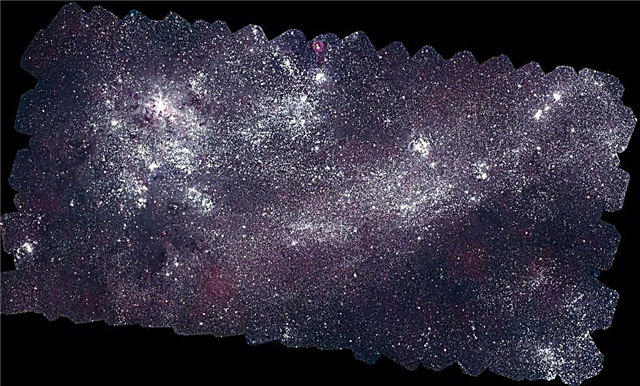 Våre galaktiske naboer lyser i nye ultrafiolette bilder