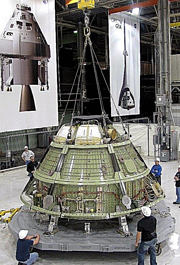 중요한 우주 시험을위한 NASA 최초의 오리온 캡슐