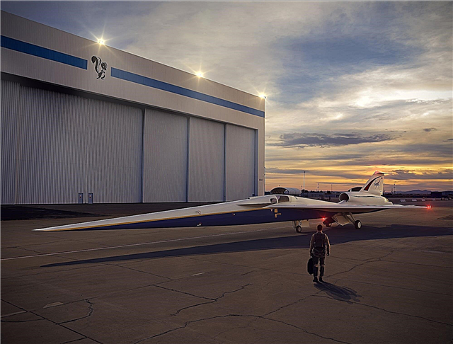 Die NASA beginnt mit dem Bau ihres neuen ruhigen Überschallflugzeugs