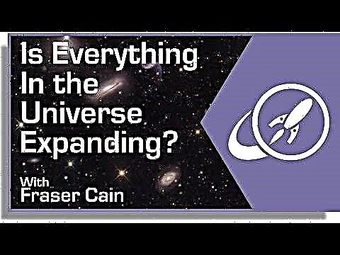 ¿Se está expandiendo todo en el universo?