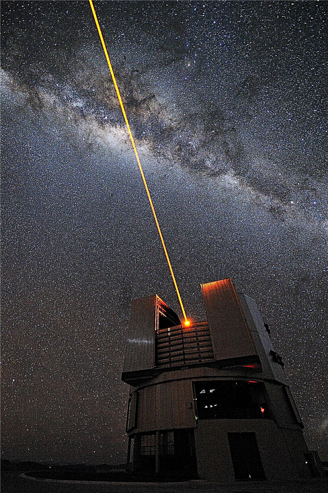 Kako se zdi, da se laser premika hitreje od svetlobe (in zakaj res ni)